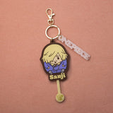 Sanji Lollipop Choco Keychain - ONE PIECE - Authentic Japanese TOEI ANIMATION Keychain 