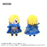 Sanji Mascot Plush Keychain Petit Fuwa Vol.17 - ONE PIECE - Authentic Japanese TAPIOCA Mascot Plush Keychain 