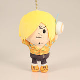 Sanji Plush Keychain Banzai! (Egghead Ver.) - ONE PIECE - Authentic Japanese TOEI ANIMATION Mascot Plush Keychain 