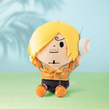 Sanji Plush Keychain Banzai! (Egghead Ver.) - ONE PIECE - Authentic Japanese TOEI ANIMATION Mascot Plush Keychain 