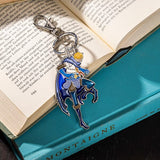 Sanji Stained Glass Style Keychain ELBAPH - ONE PIECE - Authentic Japanese TOEI ANIMATION Keychain 