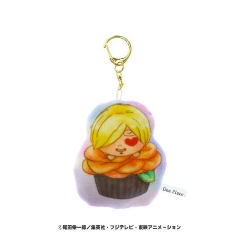 Sanji Sweets×Sweets Mocchiri Keychain - ONE PIECE - Authentic Japanese TOEI ANIMATION Keychain 