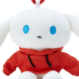 Cinnamoroll with Red Sweater (I.CINNAMOROLL) Mini Mascot Plush Keychain - Sanrio Characters