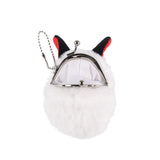 San's Mask Soft Mini Clasp Mascot Purse - Princess Mononoke - Authentic Japanese Sun Arrow Mascot Plush Keychain 