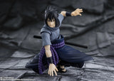 Sasuke Uchiha S.H.Figuarts Figure "Solitary Shinobi" - NARUTO Shippuden - Authentic Japanese Bandai Namco Figure 