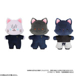 Satoru Gojo withCAT Flat Plush (w/Eye Mask) - Jujutsu Kaisen 2nd Season Hidden Inventory/Premature Death - Authentic Japanese movic Plush 