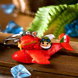 Savoia & Porco Keychain - Porco Rosso - Authentic Japanese Benelic Keychain 