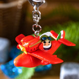 Savoia & Porco Keychain - Porco Rosso - Authentic Japanese Benelic Keychain 