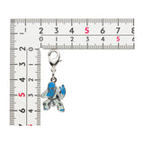 Sawk - National Pokédex Metal Charm Keychain #539 - Authentic Japanese Pokémon Center Keychain 