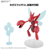 Scizor Figure Pokémon PLAMO (Plastic Model) Select Series Collection No.55 BANDAI - Authentic Japanese Bandai Namco Figure 