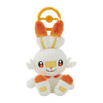 Scorbunny Mascot Plush With Carabiner - Authentic Japanese Pokémon Center Mascot Plush Keychain 