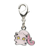 Scream Tail - National Pokédex Metal Charm Keychain #985 - Authentic Japanese Pokémon Center Keychain 