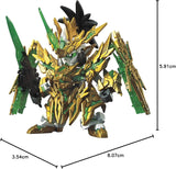 SD Gundam World Sangoku Soketsuden Long Xian Liu Bei Unicorn Gundam - Authentic Japanese Bandai Namco Model kit 