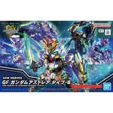 SDW HEROES GF Gundam Astraea Type-B - Gundam World Heroes - Authentic Japanese Bandai Namco Model kit 