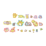 Seal Stickers Set Ten Poké Ten Colors - Authentic Japanese Pokémon Center Sticker 