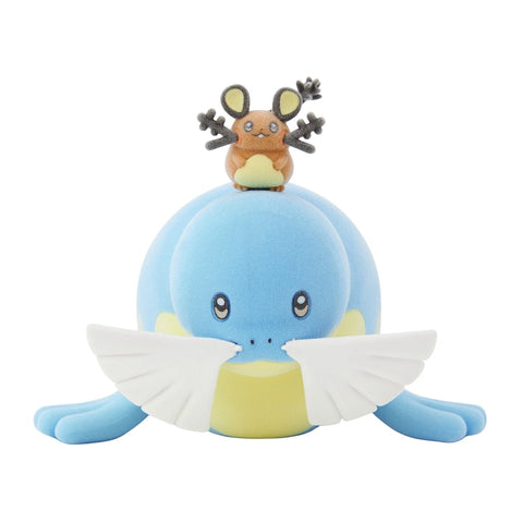 Sealeo & Dedenne Paper Weight Figure Pokémon Concierge - Authentic Japanese Pokémon Center Figure 