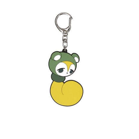 Second Lieutenant Strap Rubber Keychain STRICT-G - Mobile Suit Gundam GQuuuuuuX - Authentic Japanese Bandai Namco Keychain 