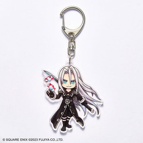 Sephiroth Acrylic Keychain FINAL FANTASY VII EVER CRISIS × Peko & Poko - Authentic Japanese Square Enix Keychain 