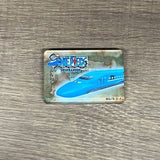 Setouchi Blue Shinkansen Panel Magnet - ONE PIECE - Authentic Japanese JR Train Box Magnet Toy 