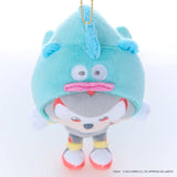 Shadow × Hangyodon Mascot Plush - SONIC＆FRIENDS Sanrio characters - Authentic Japanese SEGA Mascot Plush Keychain 