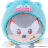 Shadow × Hangyodon Mascot Plush - SONIC＆FRIENDS Sanrio characters - Authentic Japanese SEGA Mascot Plush Keychain 