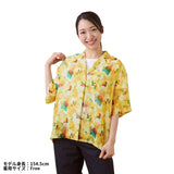 Sheer Open Collar Shirt (Free) Midarezaki - Authentic Japanese Pokémon Center T-shirt (synthetic) 