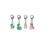 Shellos, Gastrodon - National Pokédex Metal Charm Keychain #422, #423 - Authentic Japanese Pokémon Center Keychain 