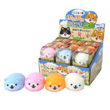 Shiba Inu Punipuni Korokoro Mascot (1Pcs/Random) - Authentic Japanese First Arrow Otedama 