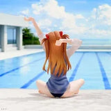 Shikinami Asuka Langley (School Swimsuit Ver.) Yumemirize Figure - Rebuild of Evangelion - Authentic Japanese SEGA Figure 