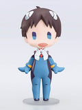 Shinji Ikari HELLO! GOOD SMILE Posable Figure - Rebuild of Evangelion - Authentic Japanese Good Smile Company Figure 