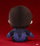 Shinji Ikari Kuripan Plush (Black Plugsuit) - Rebuild of Evangelion - Authentic Japanese Good Smile Company Plush 