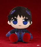 Shinji Ikari Kuripan Plush (Black Plugsuit) - Rebuild of Evangelion - Authentic Japanese Good Smile Company Plush 