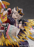 Shinobu Kocho & Doma Non-scale Figure - Demon Slayer: Kimetsu no Yaiba - Authentic Japanese Claynel Figure 