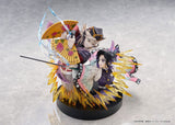 Shinobu Kocho & Doma Non-scale Figure - Demon Slayer: Kimetsu no Yaiba - Authentic Japanese Claynel Figure 