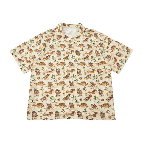 Short Sleeve Shirt (Free) Run Run ! Desert - Authentic Japanese Pokémon Center T-shirt (cotton) 