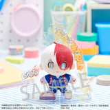 Shoto Todoroki Plush & Acrylic Stand Display Set - My Hero Academia - Authentic Japanese SEGA Plush 