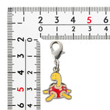 Shuckle - National Pokédex Metal Charm Keychain #213 - Authentic Japanese Pokémon Center Keychain 