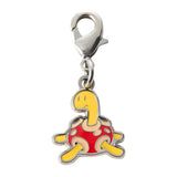 Shuckle - National Pokédex Metal Charm Keychain #213 - Authentic Japanese Pokémon Center Keychain 