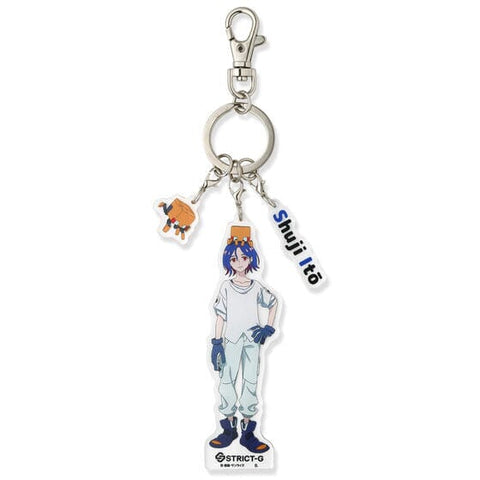 Shūji Itō Acrylic Keychain STRICT-G - Mobile Suit Gundam GQuuuuuuX - Authentic Japanese Bandai Namco Keychain 