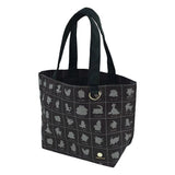 Silhouette Tote Bag (Monochrome) - Pokémon - Authentic Japanese Pokémon Center Pouch Bag 