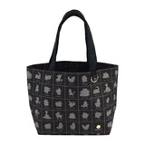 Silhouette Tote Bag (Monochrome) - Pokémon - Authentic Japanese Pokémon Center Pouch Bag 
