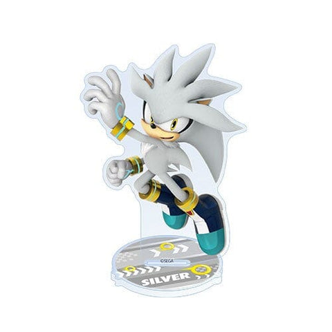 Silver Acrylic Stand - Sonic the Hedgehog - Authentic Japanese SEGA Acrylic Stand 