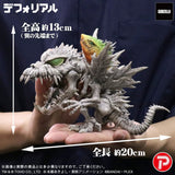 SkullGreymon DefoReal Figure -G Erosion Mode- Digimon x Godzilla 70th Edition Anniversary - Authentic Japanese Bandai Namco Figure 