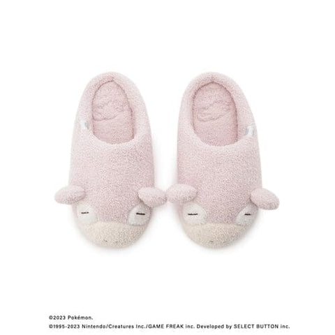 Slowpoke Baby Moco Slippers - GELATO PIQUE meets Pokémon Sleep - Authentic Japanese gelato pique Slippers 