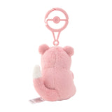 Slowpoke Mascot Plush With Carabiner - Authentic Japanese Pokémon Center Mascot Plush Keychain 
