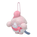 Slurpuff Mascot Plush Keychain AMAIKAORI (Mezzo Piano Junior) - Authentic Japanese Pokémon Center Mascot Plush Keychain 