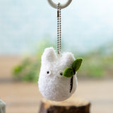 Small Totoro Mascot Plush Fuwafuwa Ghibli Collection - My Neighbor Totoro - Authentic Japanese Sun Arrow Mascot Plush Keychain 