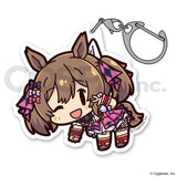 Smart Falcon Tsumamare Acrylic Keychain - Umamusume: Pretty Derby - Authentic Japanese COSPA Keychain 
