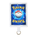 Smartphone Hand Strap with Rubber Charm Pokémon Trading Card Game Pocket - Authentic Japanese Pokémon Center Keychain 
