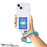 Smartphone Hand Strap with Rubber Charm Pokémon Trading Card Game Pocket - Authentic Japanese Pokémon Center Keychain 